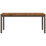  Vrtna klupa 108,5 x 35 x 45 cm Čvrsto drvo akacije Pravokutni | shoptok.hr