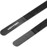 Čičak vezice za kablove 180x12mm SET 10/1 crne