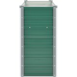  Vrtna sadilica od pocinčanog čelika 160 x 40 x 77 cm zelena | Eponuda.com
