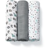 BabyOno Bambus tetra pelene Polarne životinje, siva | shoptok.hr