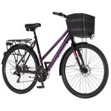 Visitor bicikl city crx city 28" alu 21" disk dupli 18 brzina 167-192cm (l/xl) ljubičasti 1282083 Cene