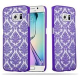 Cadorabo primera, združljiv s Samsungom v vijolični - trdi zaščitni pokrov v Flower Paisley Henna Design proti praskam in udarcem, (20564388) Cene
