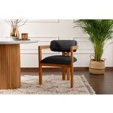 Hanah home stolica mistral - oak, dark grey dark greyoak chair