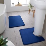Catherine Lansfield Tamno plave kupaonske prostirke u setu 2 kom za WC 50x80 cm Anti-Bacterial – | shoptok.hr
