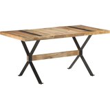  Blagovaonski stol 160 x 80 x 76 cm od grubog drva manga | shoptok.hr