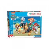 Clementoni Tačke na patrulji: Maxi Super Color Puzzle 60 kosov - | Shoptok.si