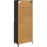  Highboard Crni hrast 69,5 x 34 x 180 cm Konstruirano drvo | shoptok.hr