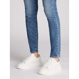 Calvin Klein Jeans Niske tenisice svijetlosiva / bijela | shoptok.hr