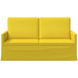  Kauč za dvoje Svijetlo žuta 150 x 81 x 82 cm Tkanina | shoptok.hr