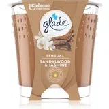 Glade Sensual Sandalwood & Jasmine dišeča sveča 129 g