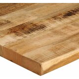 Stolna ploča sa živi rub 80x60x2,5 cm masivno grubo drvo manga | Eponuda.ba
