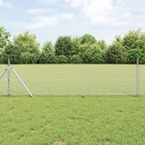 vidaXL Heksagonalna Ograda 0.5x10 m Pocinčani Čelik | shoptok.hr