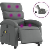 Maison Chic Električni masažni naslanjač - Relax naslanjač temno sivo blago, (22061781) Cene