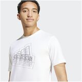 Adidas Majice s kratkimi rokavi Tech Bos T Bela | Shoptok.si