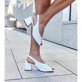 D/CEO Black sandals on a block heel Millo | Shoptok.si