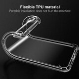 Techsuit Shockproof Clear Silicone prozirna maskica otporna na udarce za Honor 200 Lite | shoptok.hr