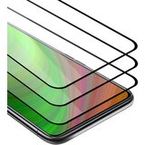  vivo S1 - zaščitna folija v transparentno s čarno - 3-pack kaljeno steklo za zaščito zaslona s trdoto 9H in 3D dotikom, (20553312) | Shoptok.si