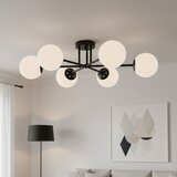  Brilagi - Prislonjen luster MALIVA 6xE14/15W/230V crna/bela | Eponuda.com