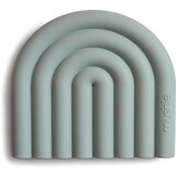 Mushie Rainbow Teether grizalo Cambridge Blue 1 kos Cene