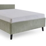 Meise Möbel Svetlo zelena oblazinjena zakonska postelja z letvenim dnom 140x200 cm Piano – | Shoptok.si