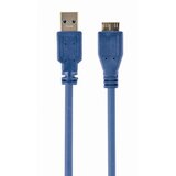 Gembird CCP-mUSB3-AMBM-0.5M USB cable USB 3.2 Gen 1 (3.1 Gen 1) USB A Micro-USB B Blue | shoptok.hr