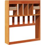  Vzglavje s predelki voščeno rjavo 100 cm trdna borovina, (21532787) | Shoptok.si