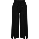 Trendyol Curve Black Wrap-Up Detail Beach Textile Woven Trousers cene