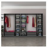 Hanah home Kale 6095 Ormar, 315x210x52cm, Crni | Eponuda.ba