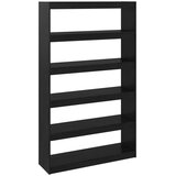 vidaXL knjižna omara za razdelitev prostora črna 100x30x167,5 cm | Shoptok.si