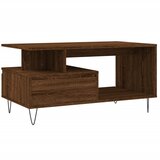  Stolić za kavu smeđi hrast 90x49x45 cm konstruirano drvo | shoptok.hr