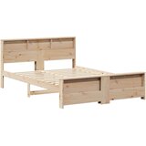  Krevetna konstrukcija Smeđa 150 x 200 cm Konstruirano drvo | shoptok.hr