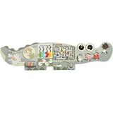 Topi Toys Montesori Drvena Zidna Tabla Zeleni Krokodil Cene