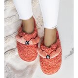 Gemre Dark pink slippers with fur Rosny | Shoptok.si