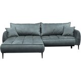 MID.YOU KOTNA SEDEŽNA GARNITURA, velur modra | Shoptok.si