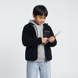 Name it Flis NKNMATTIA SHERPA JACKET PB1 Črna Slike