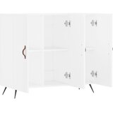  Komoda bijela 90x34x80 cm od konstruiranog drva | shoptok.hr