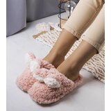 Gemre Pink Soft Rabbit Slippers | shoptok.hr