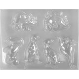 DIY Painting Kit Dinosaurs Plaster Magnets | shoptok.hr