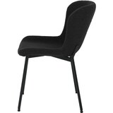 Furnhouse Črni jedilni stoli v kompletu 2 ks Teddy – | Shoptok.si