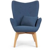 Sofotel Norse stolica s naslonom i osloncem za noge, tamno plava | shoptok.hr