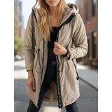 DStreet Kurtka damska parka VERONI beżowa | Shoptok.si