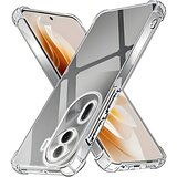 Techsuit Silikonski ovitek z ojačanimi robovi za Oppo Reno11 Pro - Prozorna | Shoptok.si