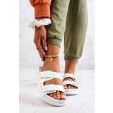 Kesi Rubber Slippers With Buckle White Corina | Eponuda.ba