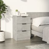 vidaXL noćni ormarić siva boja betona 40x36x65 cm Cijene