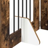  Vrata za pse z stojali 6 pcs Dimljen hrast 60 x 80 cm, (5000232744) | Shoptok.si