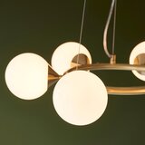  Endon 106390 - Visilica na sajli OTIS 6xG9/3W/230V zlatni | Eponuda.com