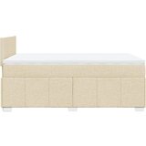  Krevet box spring s madracem krem 120 x 190 cm od tkanine | shoptok.hr