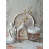 Aberto Design Set Betonskih sveća 31ST, Beli Cene