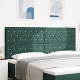  Uzglavlje Tamnozelena 200 cm Baršun | shoptok.hr