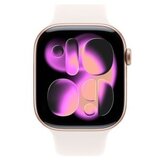 Apple watch S11 cellular 42mm rose gold aluminium case with light blush sport band - m/l (mf8f4rk/a) | Eponuda.com